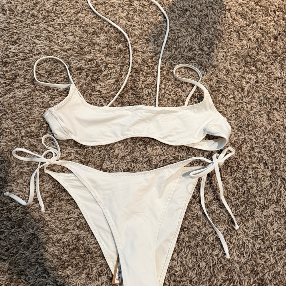 SKIMS white Bikini Set